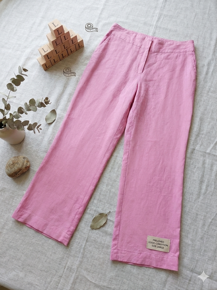 Preloved Pink Trouser