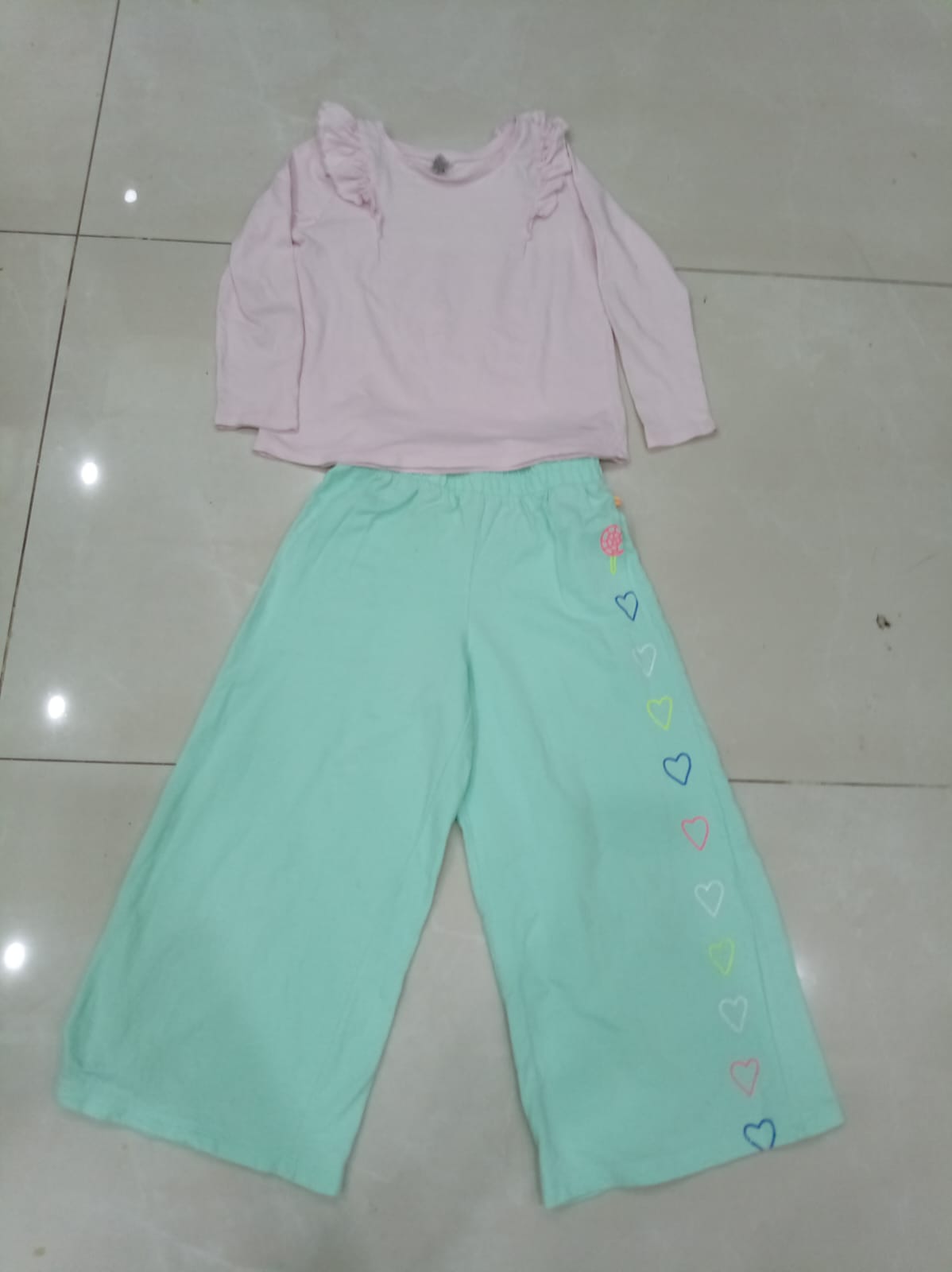 Plazo and Top for 8 to 10 y girls