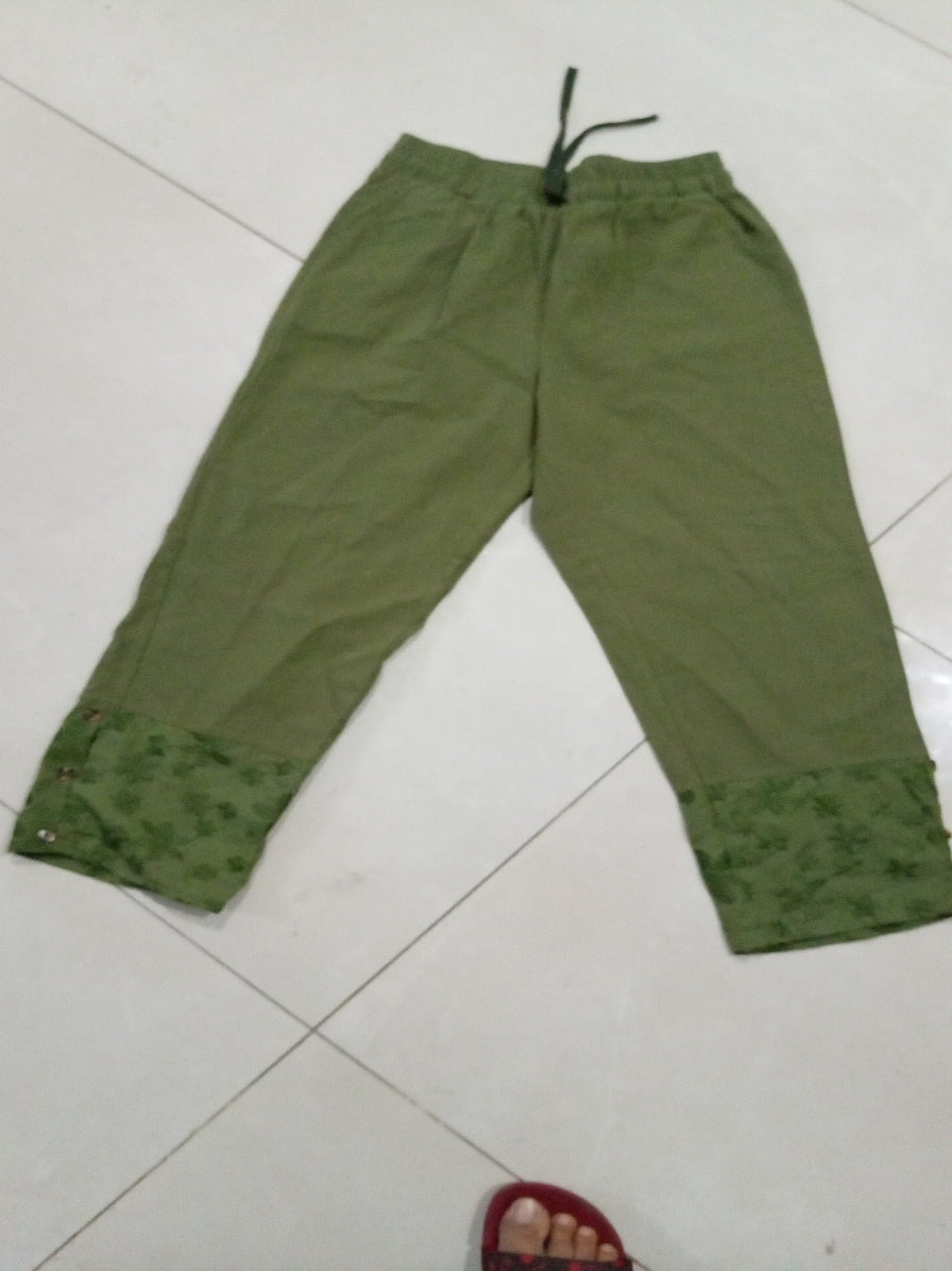 Green Elegant Trouser